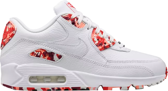 Кроссовки Nike Wmns Air Max 90 'Eton Mess', белый
