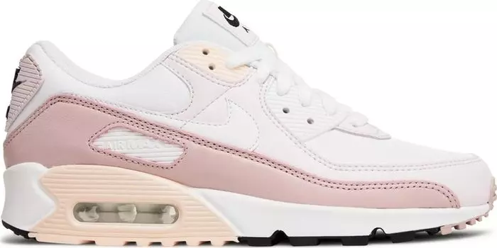 Кроссовки Nike Wmns Air Max 90 'Light Violet Champagne', белый