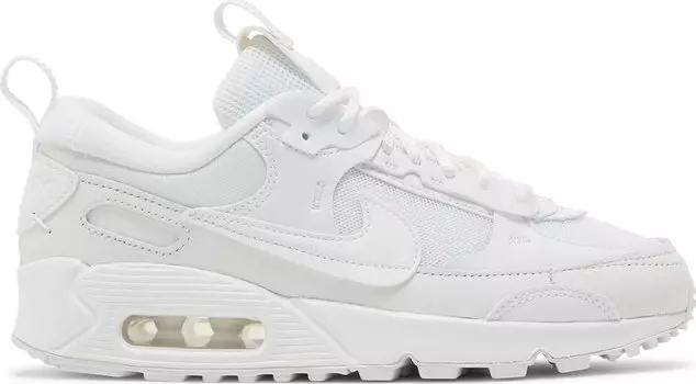Кроссовки Nike Wmns Air Max 90 Futura 'Triple White', белый