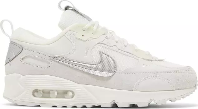Кроссовки Nike Wmns Air Max 90 Futura 'White Metallic Silver', белый