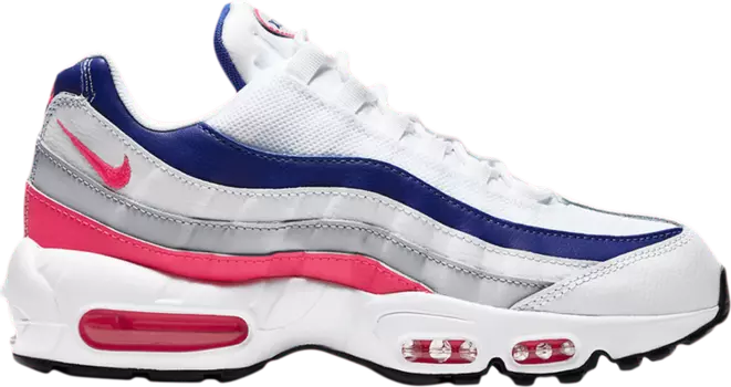 Кроссовки Nike Wmns Air Max 95 'White Hyper Pink', белый