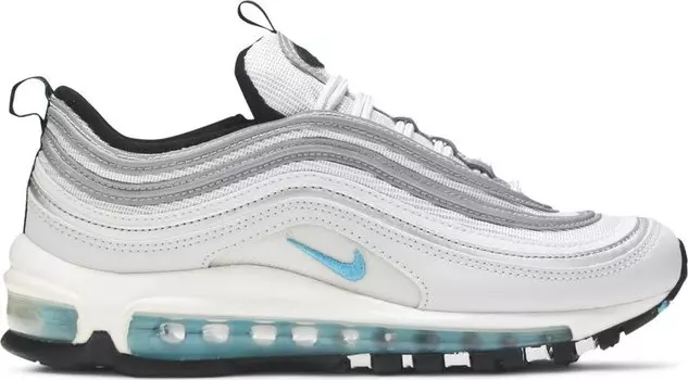 Кроссовки Nike Wmns Air Max 97 'Marina Blue', серебряный