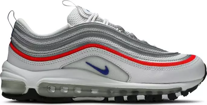 Кроссовки Nike Wmns Air Max 97 Essential 'Flash Crimson Silver', белый