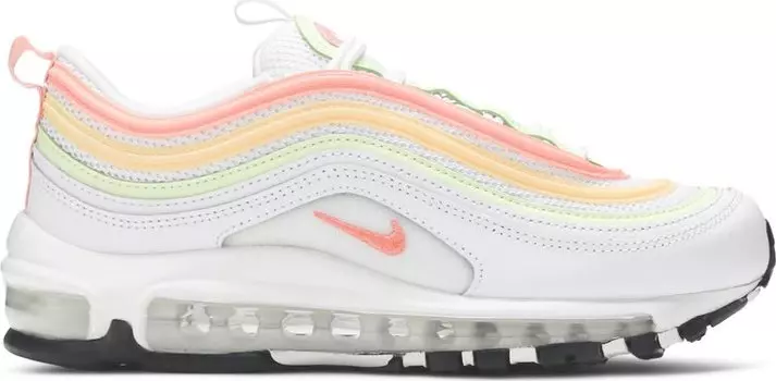 Кроссовки Nike Wmns Air Max 97 Essential 'White Melon Mint Volt', белый