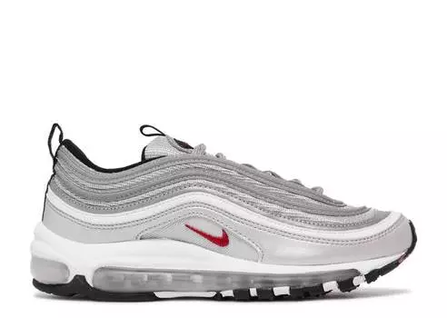 Кроссовки Nike WMNS AIR MAX 97 OG QS 'SILVER BULLET', металлик