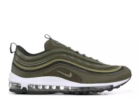 Кроссовки Nike WMNS AIR MAX 97 'OLIVE GREEN', оливковый
