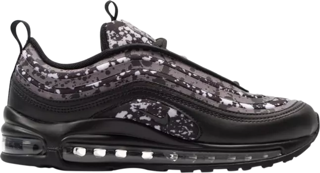 Кроссовки Nike Wmns Air Max 97 Ultra '17 'Splatter', черный