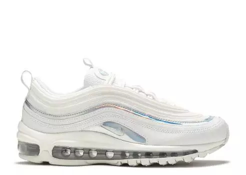 Кроссовки Nike WMNS AIR MAX 97 'WHITE IRIDESCENT', белый