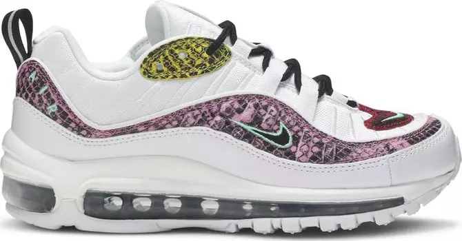 Кроссовки Nike Wmns Air Max 98 'Multi Snakeskin', белый