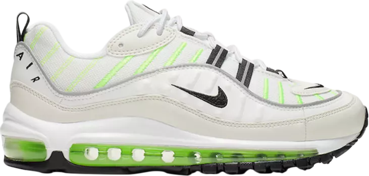 Кроссовки Nike Wmns Air Max 98 'Phantom Electric Green', кремовый