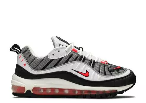 Кроссовки Nike WMNS AIR MAX 98 'SOLAR RED', белый