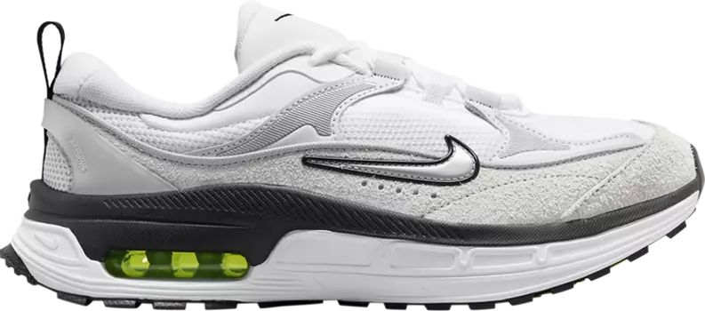 Кроссовки Nike Wmns Air Max Bliss 'White Black Volt', белый