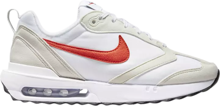 Кроссовки Nike Wmns Air Max Dawn 'Light Bone Picante Red', кремовый