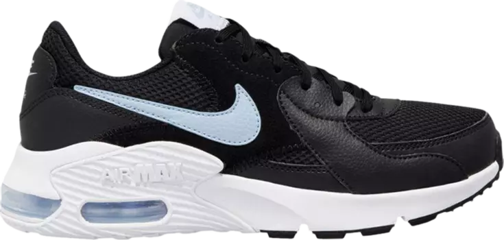 Кроссовки Nike Wmns Air Max Excee 'Black Hydrogen Blue', черный