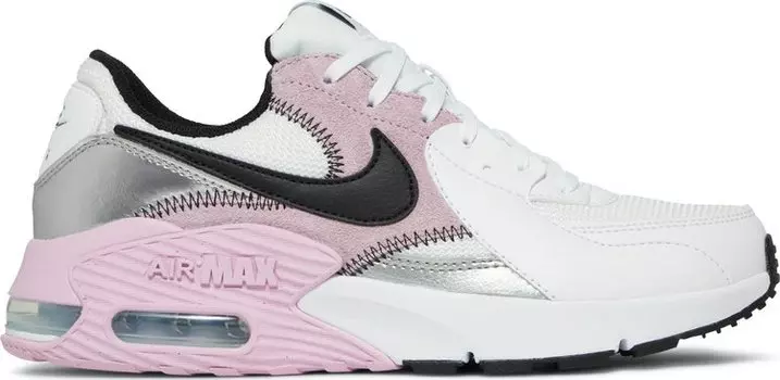 Кроссовки Nike Wmns Air Max Excee 'White Light Arctic Pink', белый
