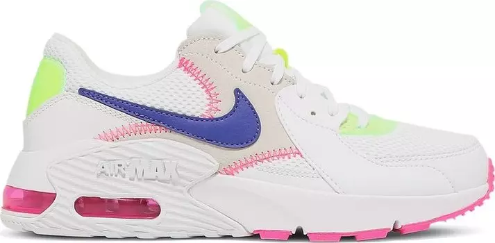 Кроссовки Nike Wmns Air Max Excee 'White Pink Indigo', белый
