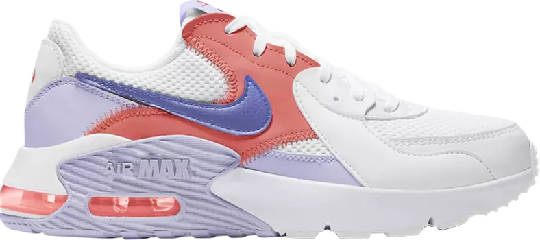 Кроссовки Nike Wmns Air Max Excee 'Pure Violet Magic Ember', белый