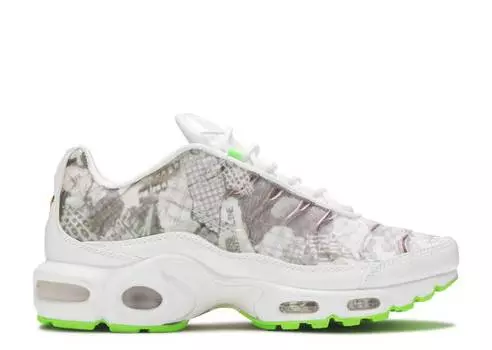 Кроссовки Nike WMNS AIR MAX PLUS LX 'VINTAGE PRINT', белый