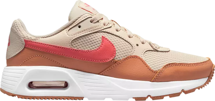 Кроссовки Nike Wmns Air Max SC 'Light Cognac Pink Salt', кремовый