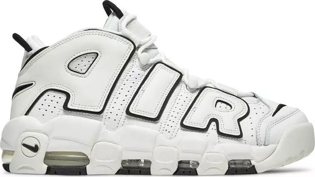 Кроссовки Nike Wmns Air More Uptempo 'White Black', белый