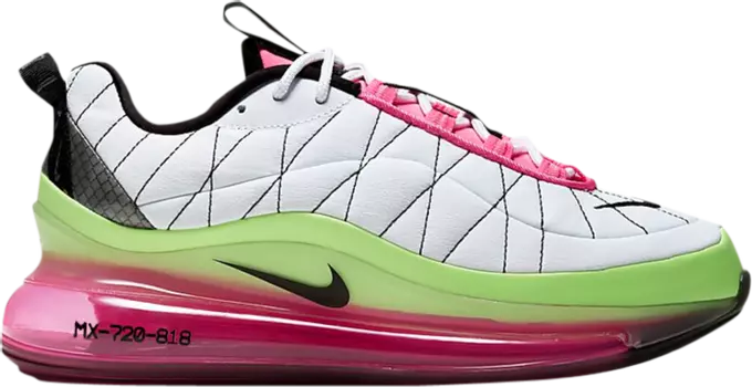Кроссовки Nike Wmns Air MX 720-818 'Pink Blast Green', белый
