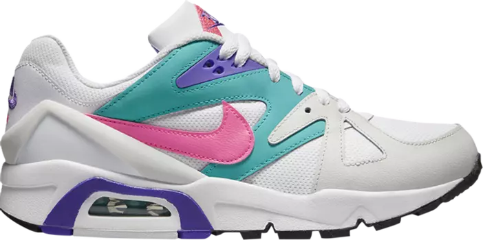 Кроссовки Nike Wmns Air Structure Triax 91 'White Teal Pink', белый