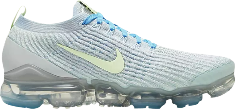Кроссовки Nike Wmns Air VaporMax 3 'Pure Platinum Baltic Blue', белый