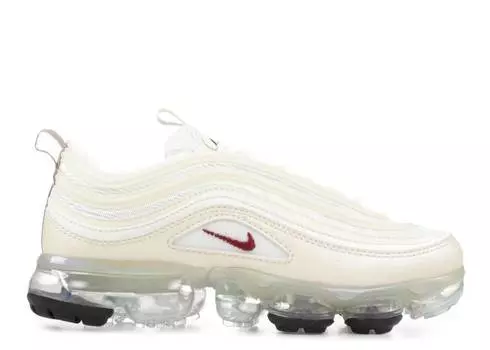 Кроссовки Nike WMNS AIR VAPORMAX 97 'METALLIC CASHMERE', белый