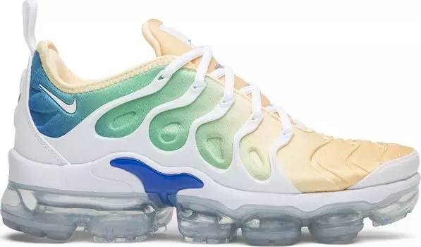 Кроссовки Nike Wmns Air VaporMax Plus 'Rainbow', белый