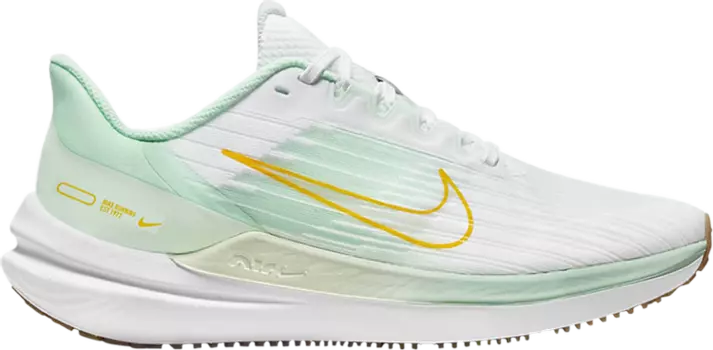 Кроссовки Nike Wmns Air Winflo 9 'White Barely Green', белый