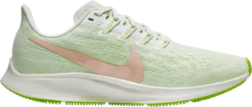 Кроссовки Nike Wmns Air Zoom Pegasus 36 'Barely Volt', желтый