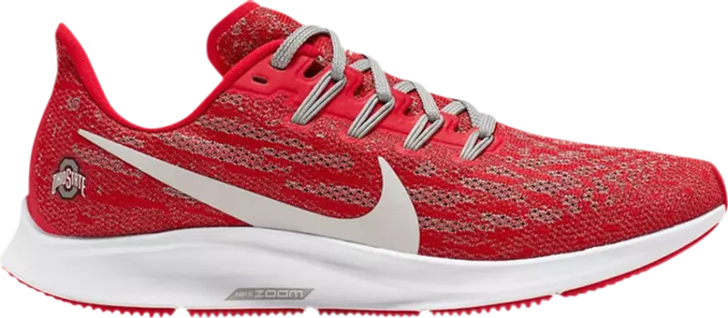 Кроссовки Nike Wmns Air Zoom Pegasus 36 'Ohio State', красный