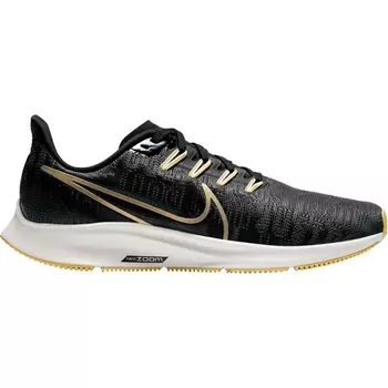Кроссовки Nike Wmns Air Zoom Pegasus 36 Premium, черный/золотистый/белый