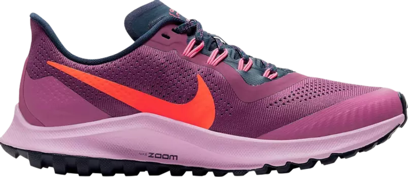 Кроссовки Nike Wmns Air Zoom Pegasus 36 Trail 'Villain Red Total Crimson', фиолетовый