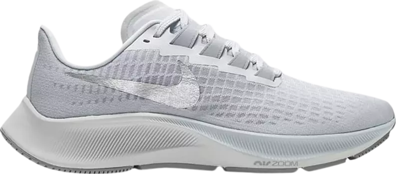 Кроссовки Nike Wmns Air Zoom Pegasus 37 'Grey Metallic Silver', серый