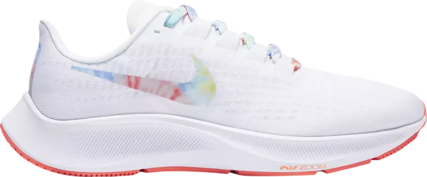 Кроссовки Nike Wmns Air Zoom Pegasus 37 'Tie-Dye', белый