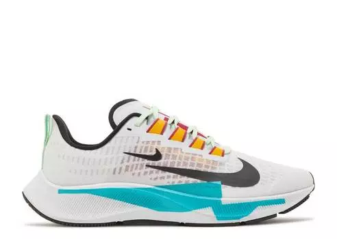 Кроссовки Nike WMNS AIR ZOOM PEGASUS 37 PREMIUM 'WHITE ORACLE AQUA', белый