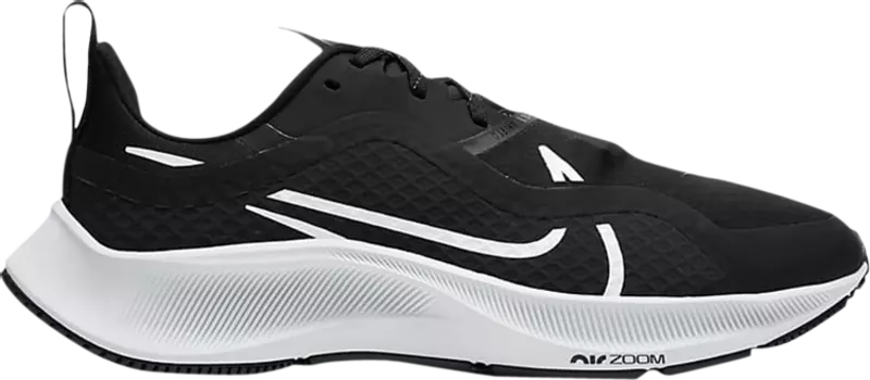 Кроссовки Nike Wmns Air Zoom Pegasus 37 Shield 'Black White', черный