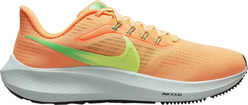 Кроссовки Nike Wmns Air Zoom Pegasus 39 'Peach Cream Ghost Green', оранжевый