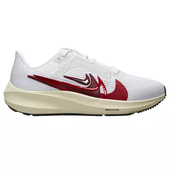 Кроссовки Nike Wmns Air Zoom Pegasus 40 Premium 'Quadruple Swoosh - White Team Red', Белый
