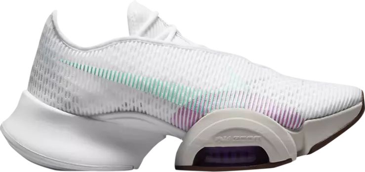 Кроссовки Nike Wmns Air Zoom SuperRep 2 'White Green Glow', белый