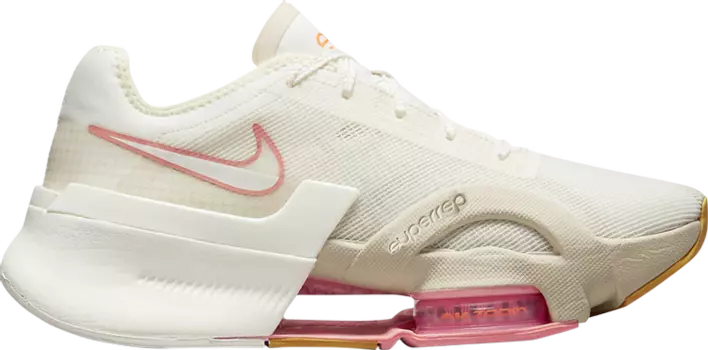 Кроссовки Nike Wmns Air Zoom SuperRep 3 'Sail Crimson Bliss', белый