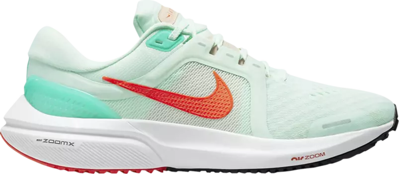 Кроссовки Nike Wmns Air Zoom Vomero 16 'Barely Green Arctic Orange', зеленый
