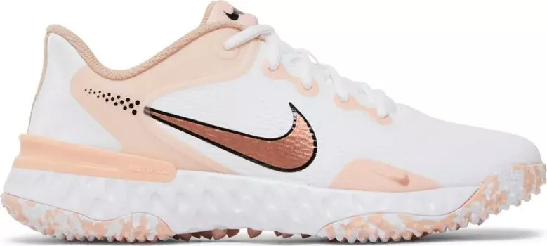 Кроссовки Nike Wmns Alpha Huarache Elite 3 Turf 'White Arctic Orange', белый