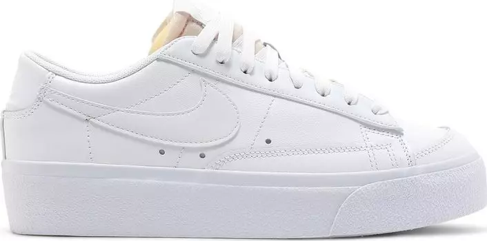 Кроссовки Nike Wmns Blazer Low 'Triple White', белый