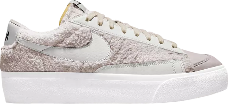 Кроссовки Nike Wmns Blazer Low Platform 'Light Bone', белый
