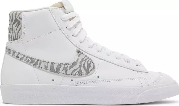Кроссовки Nike Wmns Blazer Mid '77 SE 'Zebra', белый