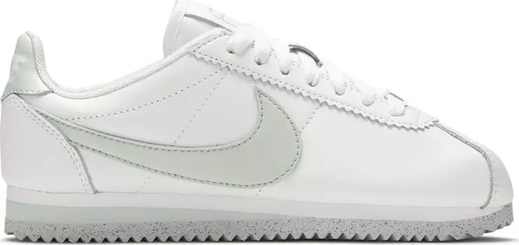 Кроссовки Nike Wmns Classic Cortez Flyleather 'White Light Silver', белый