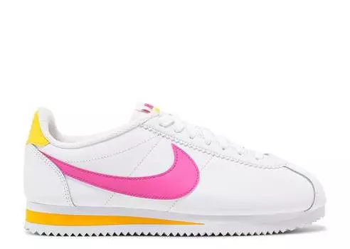 Кроссовки Nike WMNS CLASSIC CORTEZ LEATHER 'SPRING PACK - FUCHSIA', белый