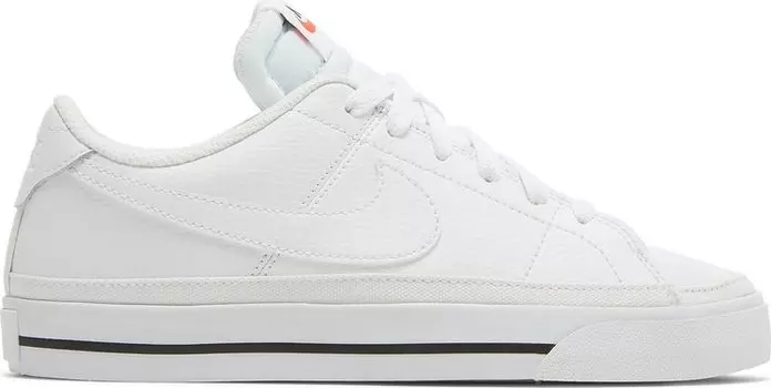 Кроссовки Nike Wmns Court Legacy 'White Black', белый